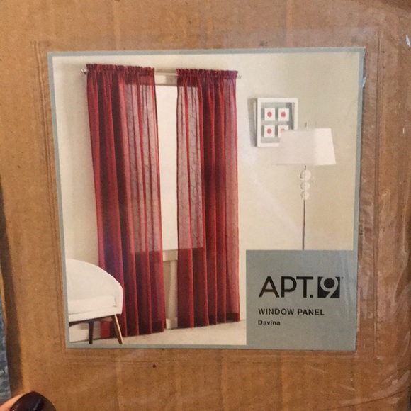 COPY - Apt 9 window panels davina lot of 4 - Picture 4 of 5